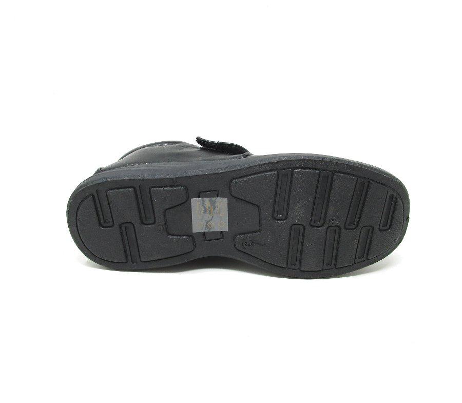 Dr Lightfoot Men’s Black Touch-Fasten Comfort Shoe