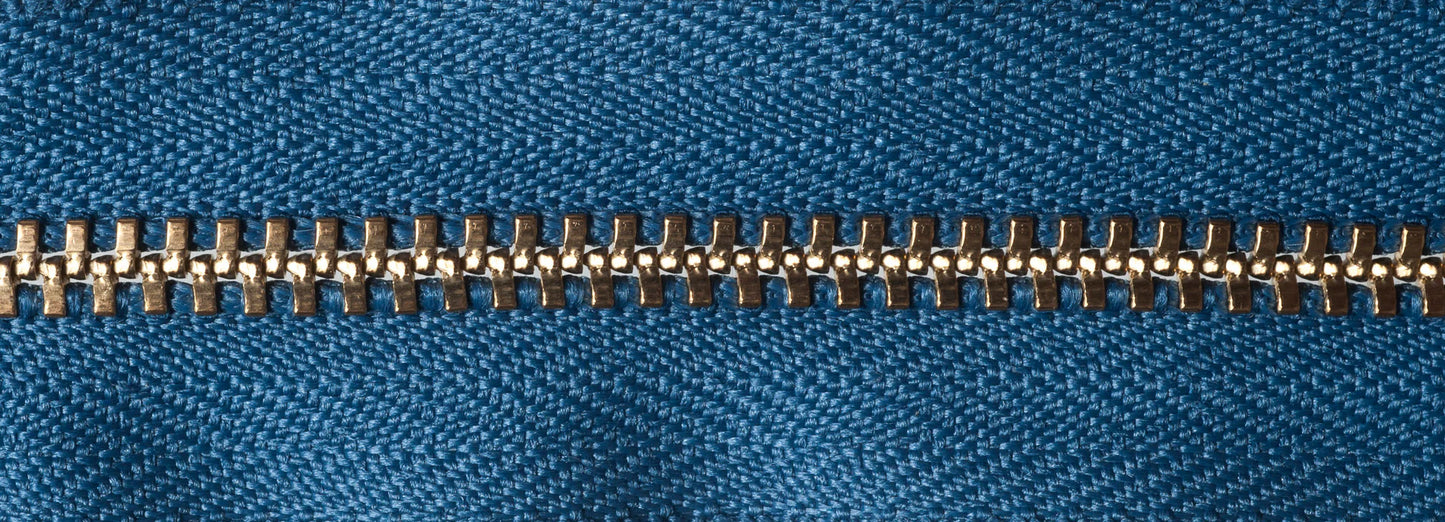YKK Jeans Zip – 20cm / 8" Blue