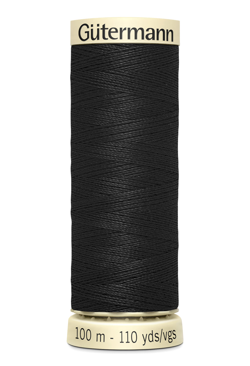 Gütermann Sew-All Thread – 000 Black (100m)