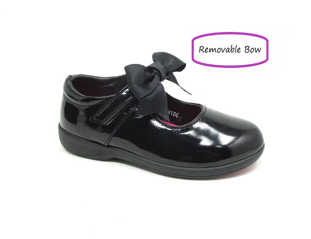 Girls BXT Bow School Shoes – Size 8–2