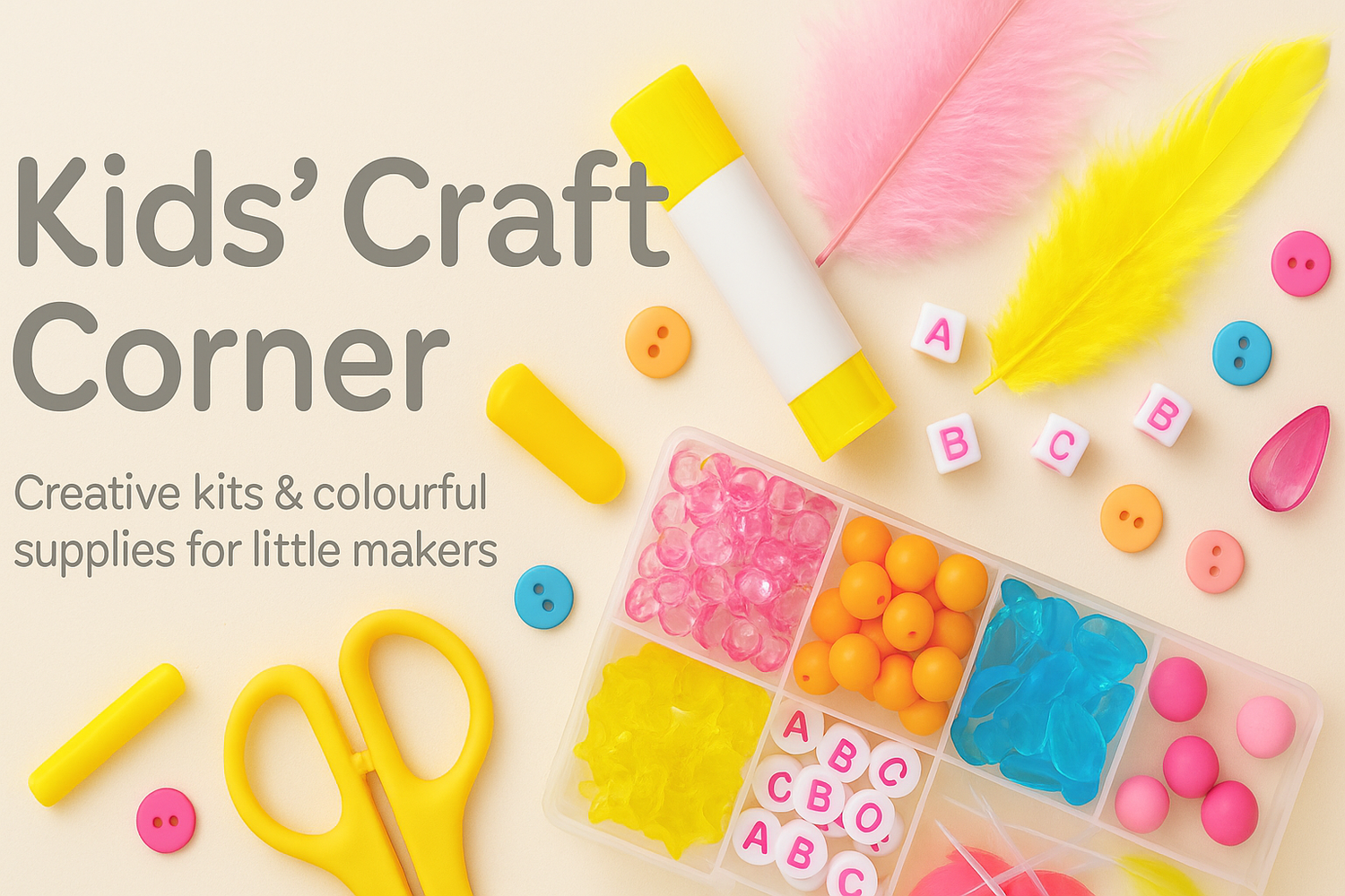Kids Craft Kits – DIY Beads, Keychains & More
