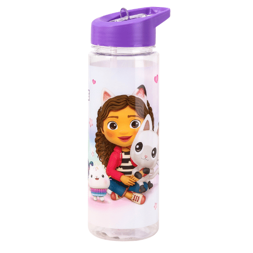 Gabby’s Dollhouse Official Pop-Up Straw Bottle