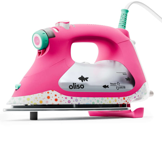 Oliso Pro Plus Smart Iron - Tula Pink Edition - JAC’s Fabrics and Crafts