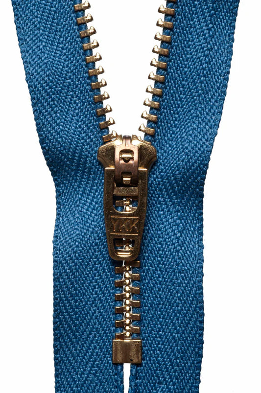 YKK Jeans Zip – 20cm / 8" Blue