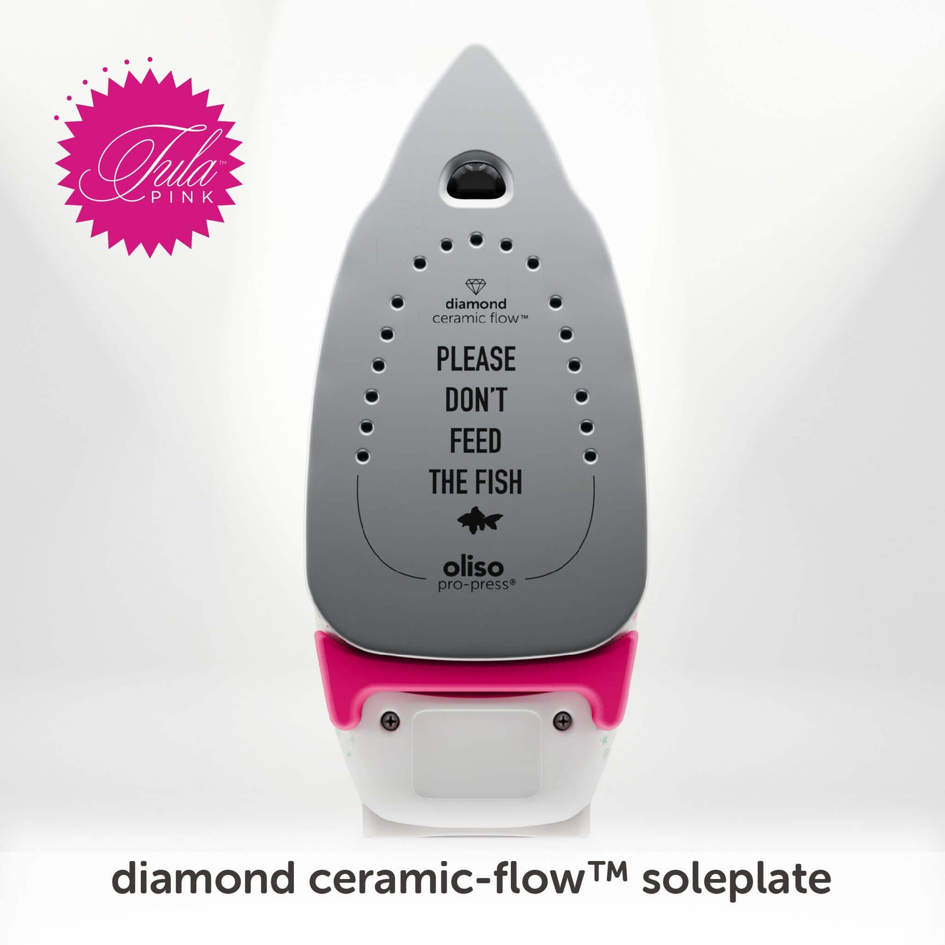 Oliso Pro Plus Smart Iron - Tula Pink Edition - JAC’s Fabrics and Crafts
