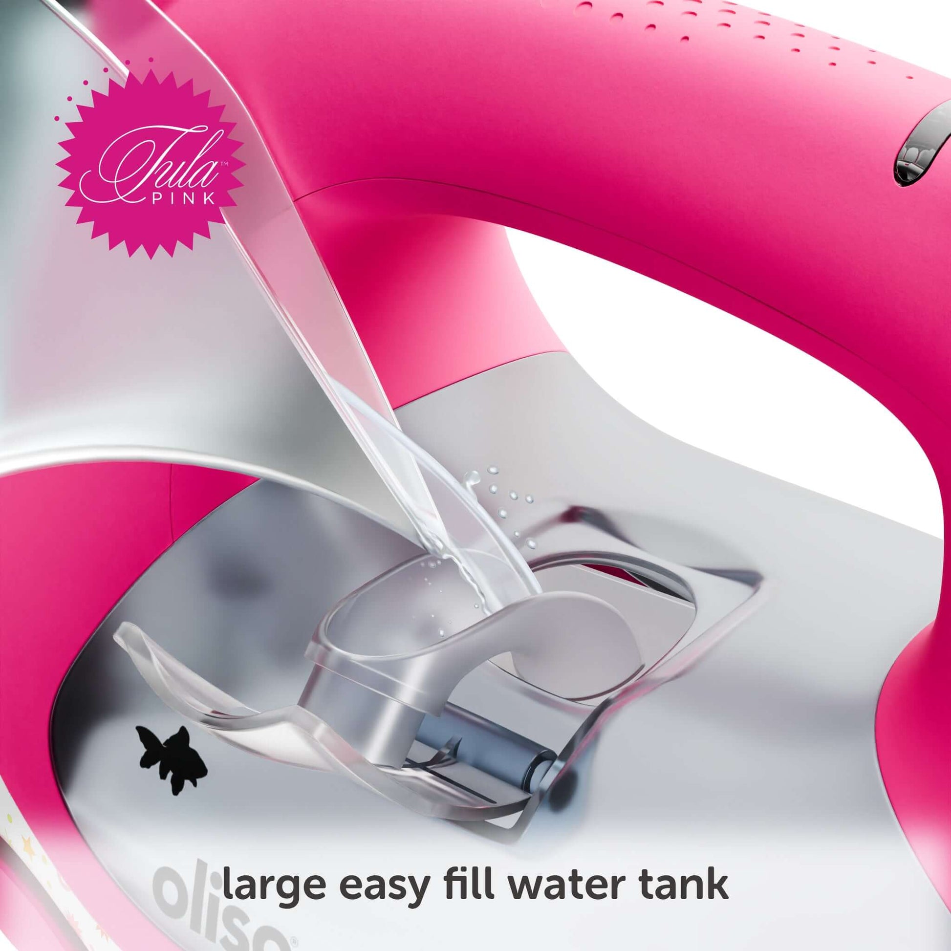 Oliso Pro Plus Smart Iron - Tula Pink Edition - JAC’s Fabrics and Crafts