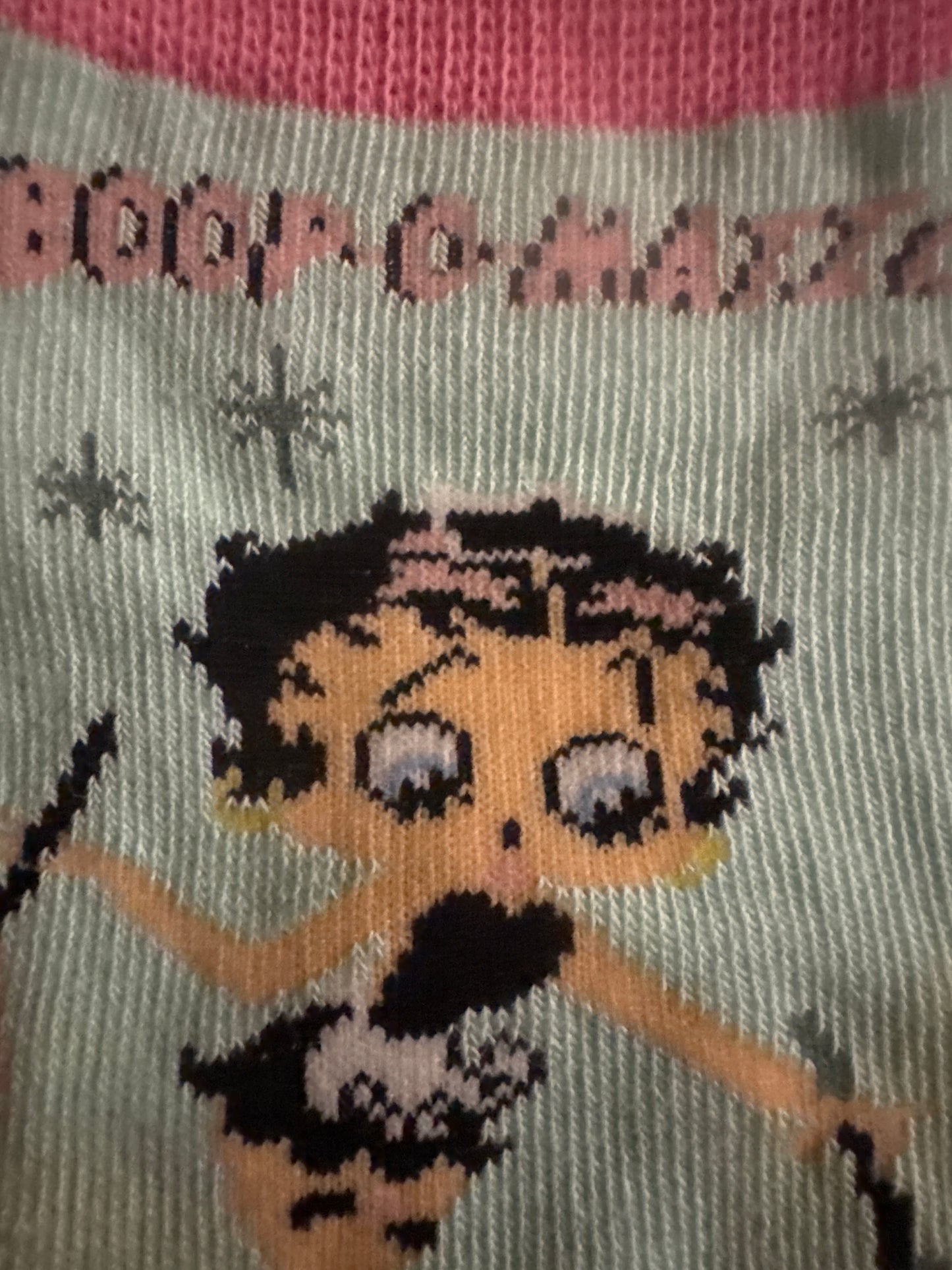 Betty Boop Kids' Retro-Themed Socks (Individual Designs) - JAC’s Fabrics and Crafts