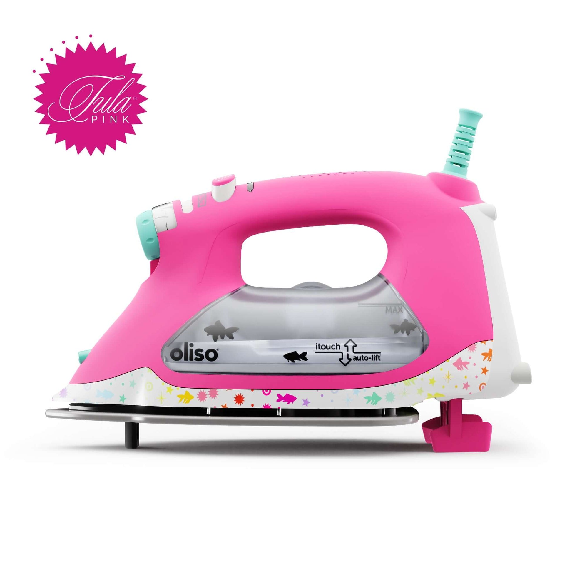 Oliso Pro Plus Smart Iron - Tula Pink Edition - JAC’s Fabrics and Crafts