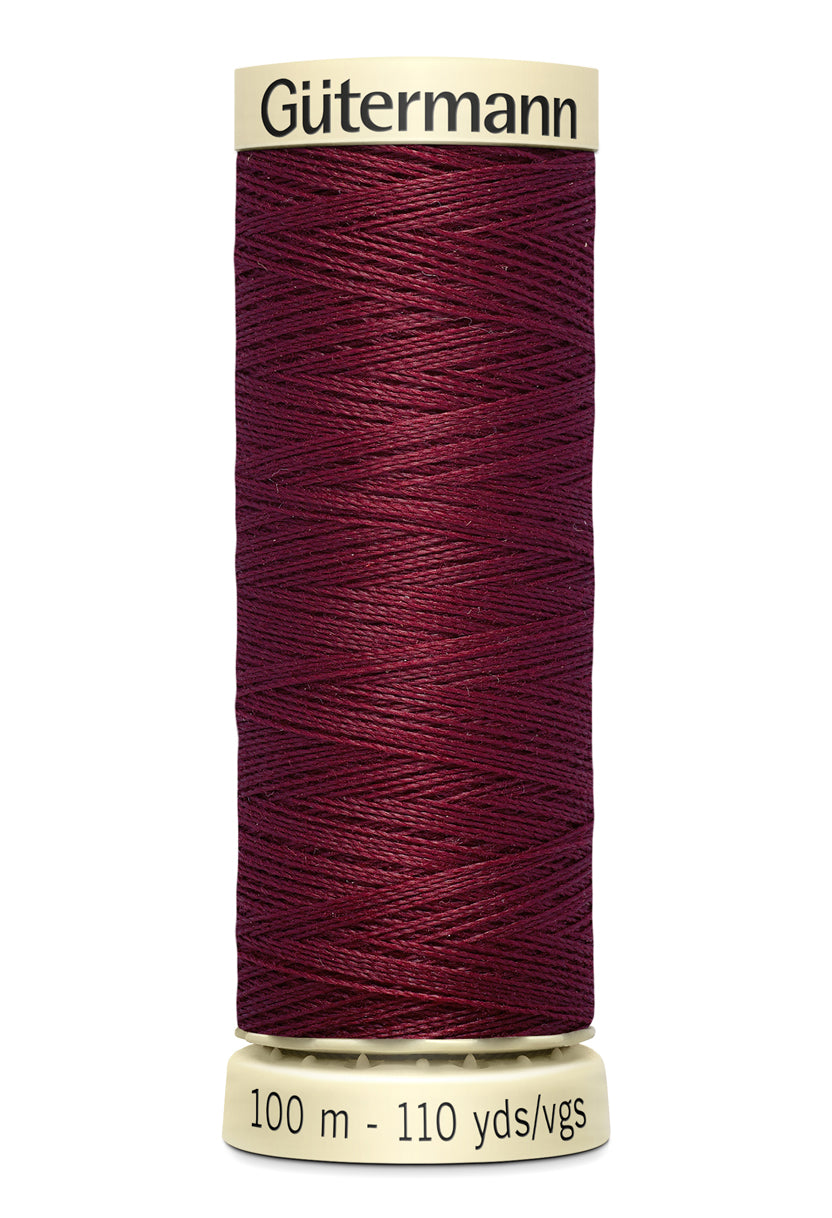 Burgundy Gütermann Sew All Polyester Thread 100mtr - JAC’s Fabrics and Crafts