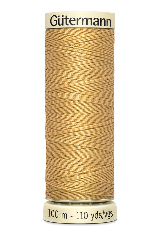 Biscuit Gutermann Sew All Polyester Thread 100mtr - JAC’s Fabrics and Crafts