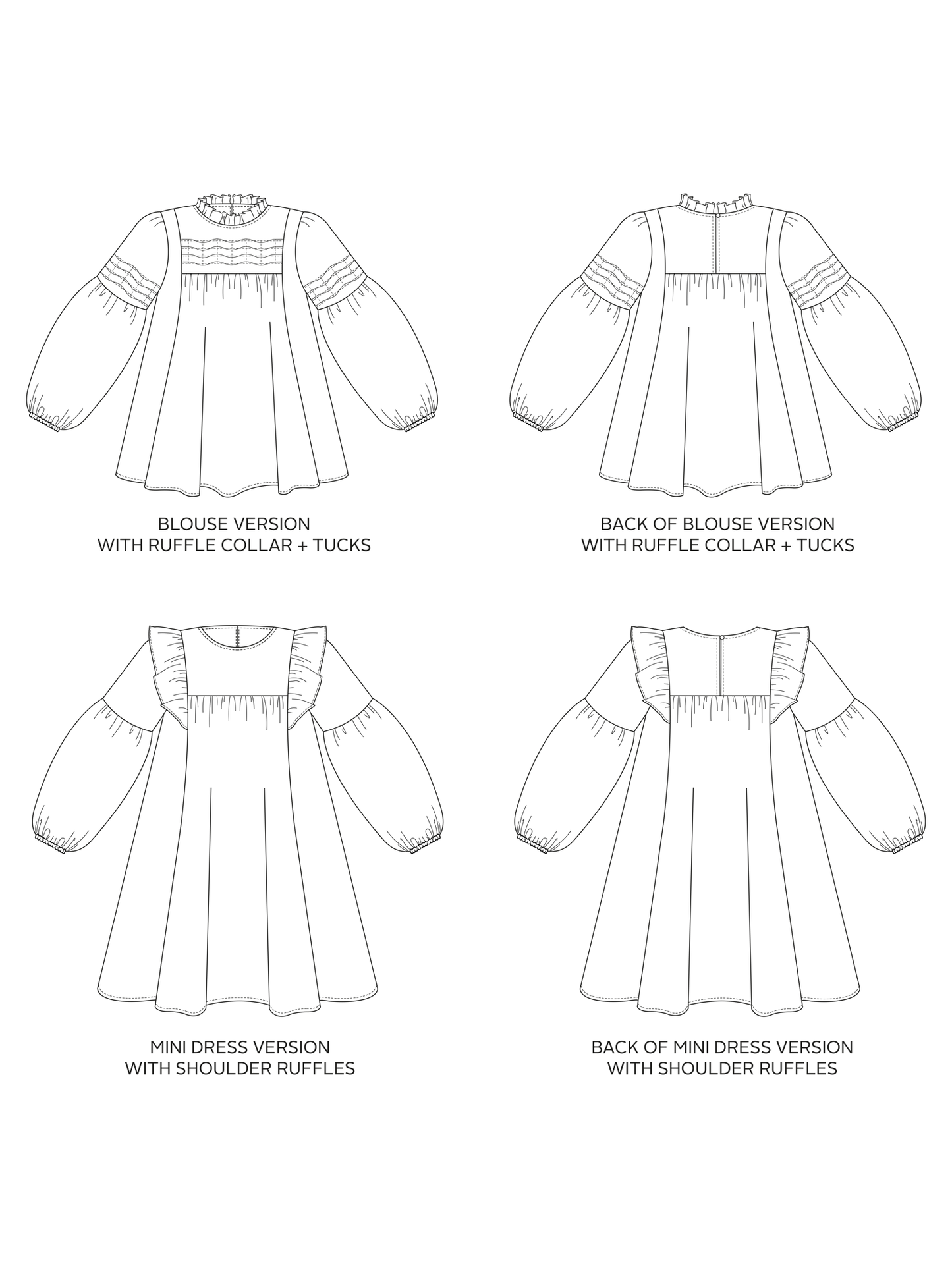 Tilly And The Buttons Sewing Pattern: Marnie - JAC’s Fabrics and Crafts