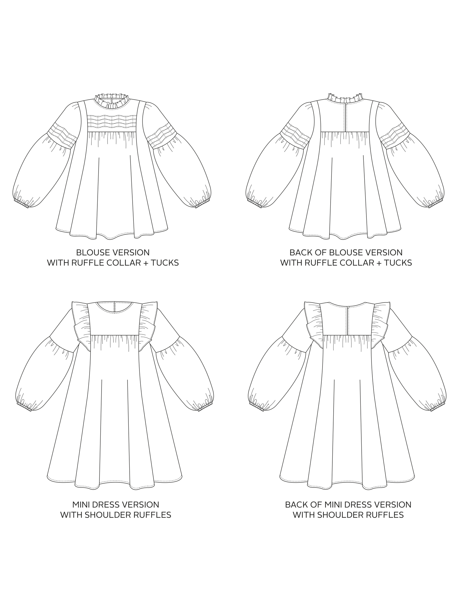 Tilly And The Buttons Sewing Pattern: Marnie - JAC’s Fabrics and Crafts