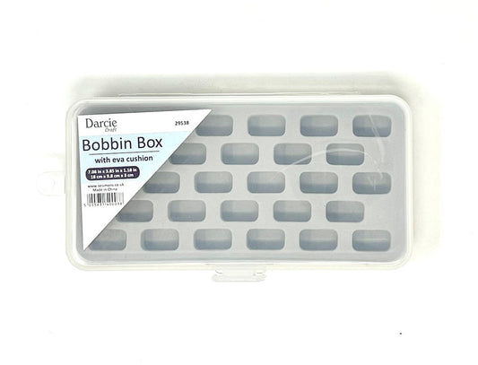 Darcie Crafts Bobbin Box with Cushioned Grips - JAC’s Fabrics and Crafts