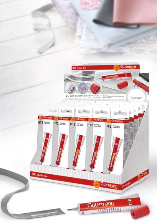 Gütermann Creativ HT2 Textile Glue: The Solvent-Free, Washable Adhesive for All Your Textile Needs - JAC’s Fabrics and Crafts
