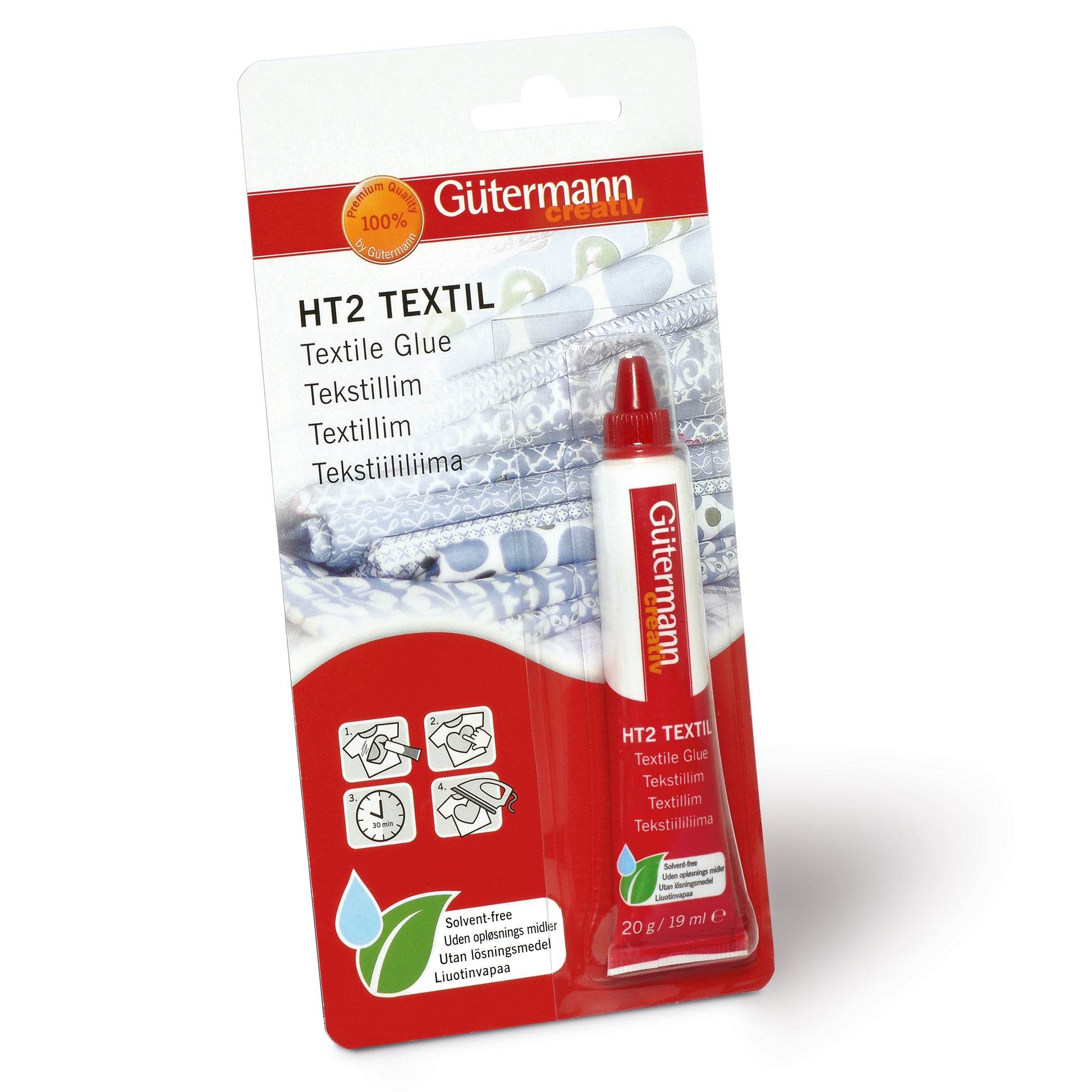 Gütermann HT2 Glue Solvent Free 30G - JAC’s Fabrics and Crafts