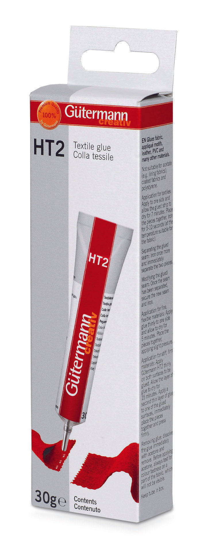 Gütermann Creativ HT2 Textile Glue: The Solvent-Free, Washable Adhesive for All Your Textile Needs - JAC’s Fabrics and Crafts