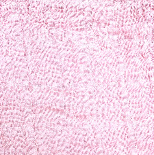 Bambino â€“ Plain Dyed Solid Pink Cotton Double Gauze Muslin - JAC’s Fabrics and Crafts