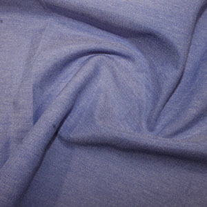 Dark Blue Polycotton Chambray - JAC’s Fabrics and Crafts