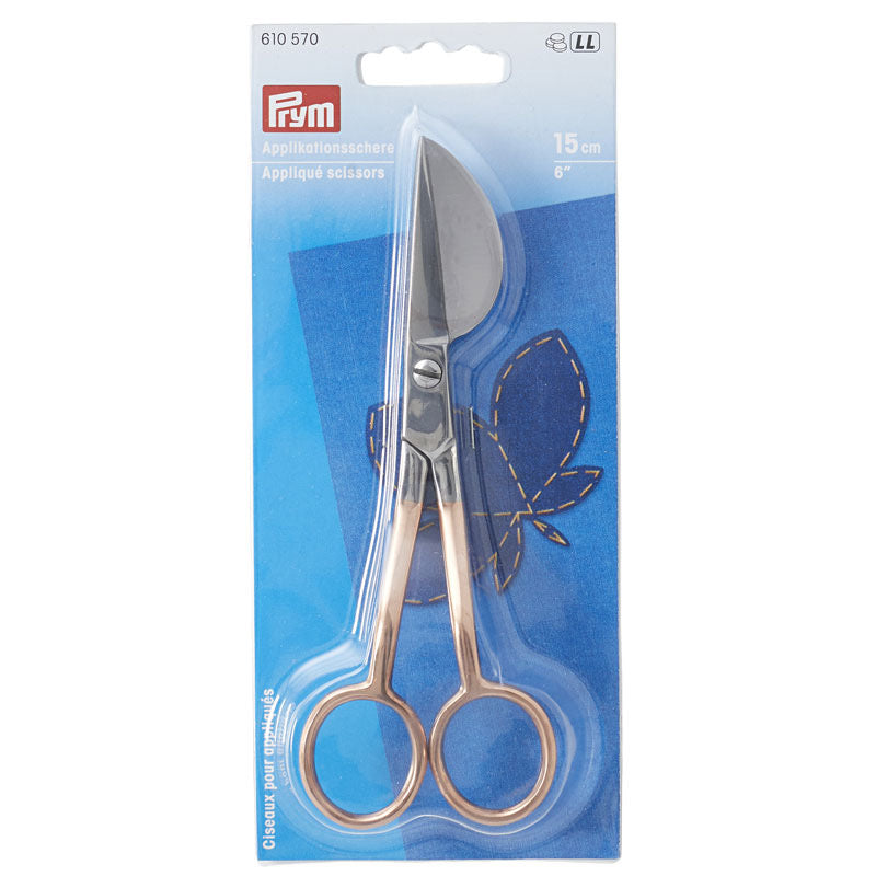 Applique scissors 15 cm rose gold - JAC’s Fabrics and Crafts