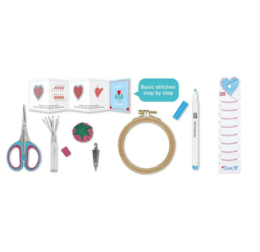 Prym Love Embroidery Starter Set - JAC’s Fabrics and Crafts