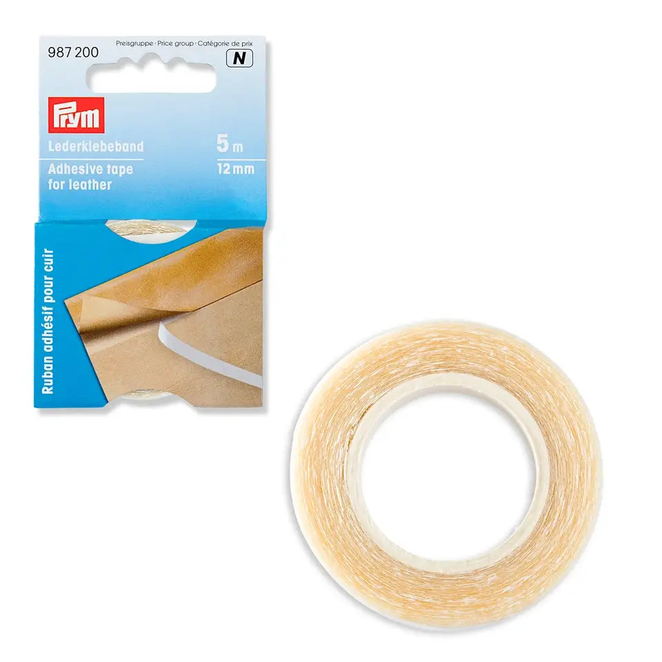 Prym Adhesive Tape For Leather 12mm x 5m - JAC’s Fabrics and Crafts