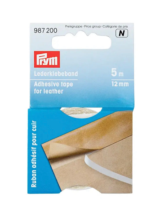 Prym Adhesive Tape For Leather 12mm x 5m - JAC’s Fabrics and Crafts