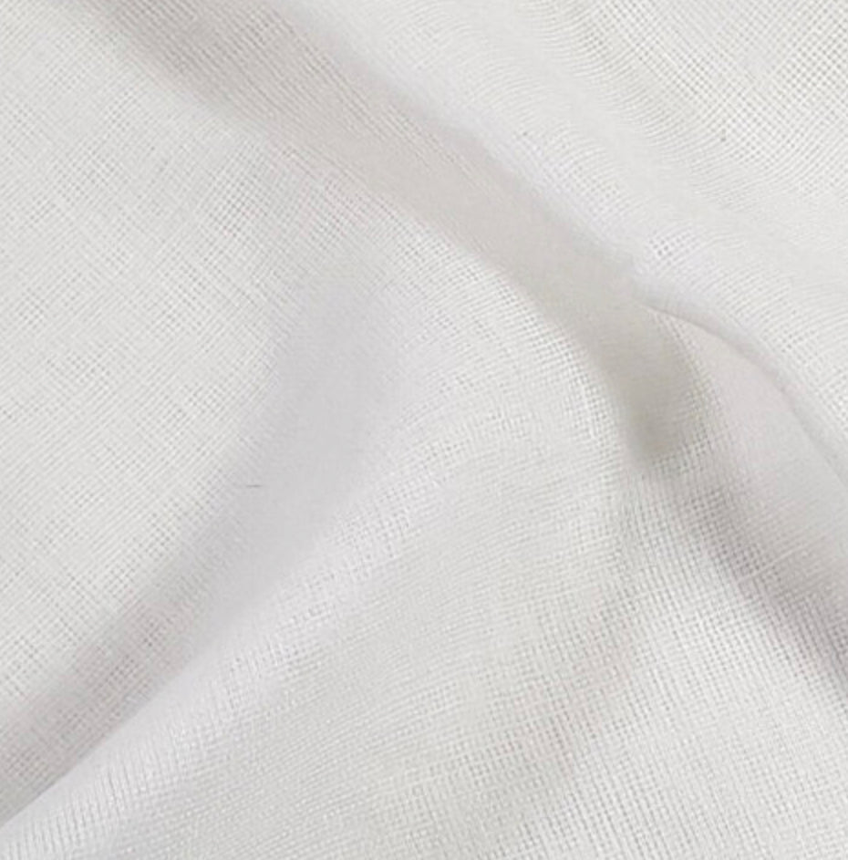 60" White Cotton Muslin - JAC’s Fabrics and Crafts
