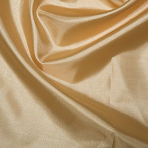 Polyester Habotai Fabric – Gold – 145cm