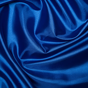 Polyester Habotai Fabric – Royal Blue – 145cm