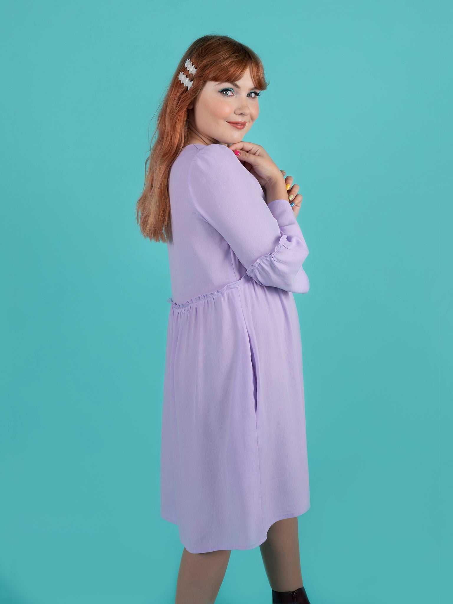 TILLY AND THE BUTTONS INDIGO TOP AND DRESS - JAC’s Fabrics and Crafts