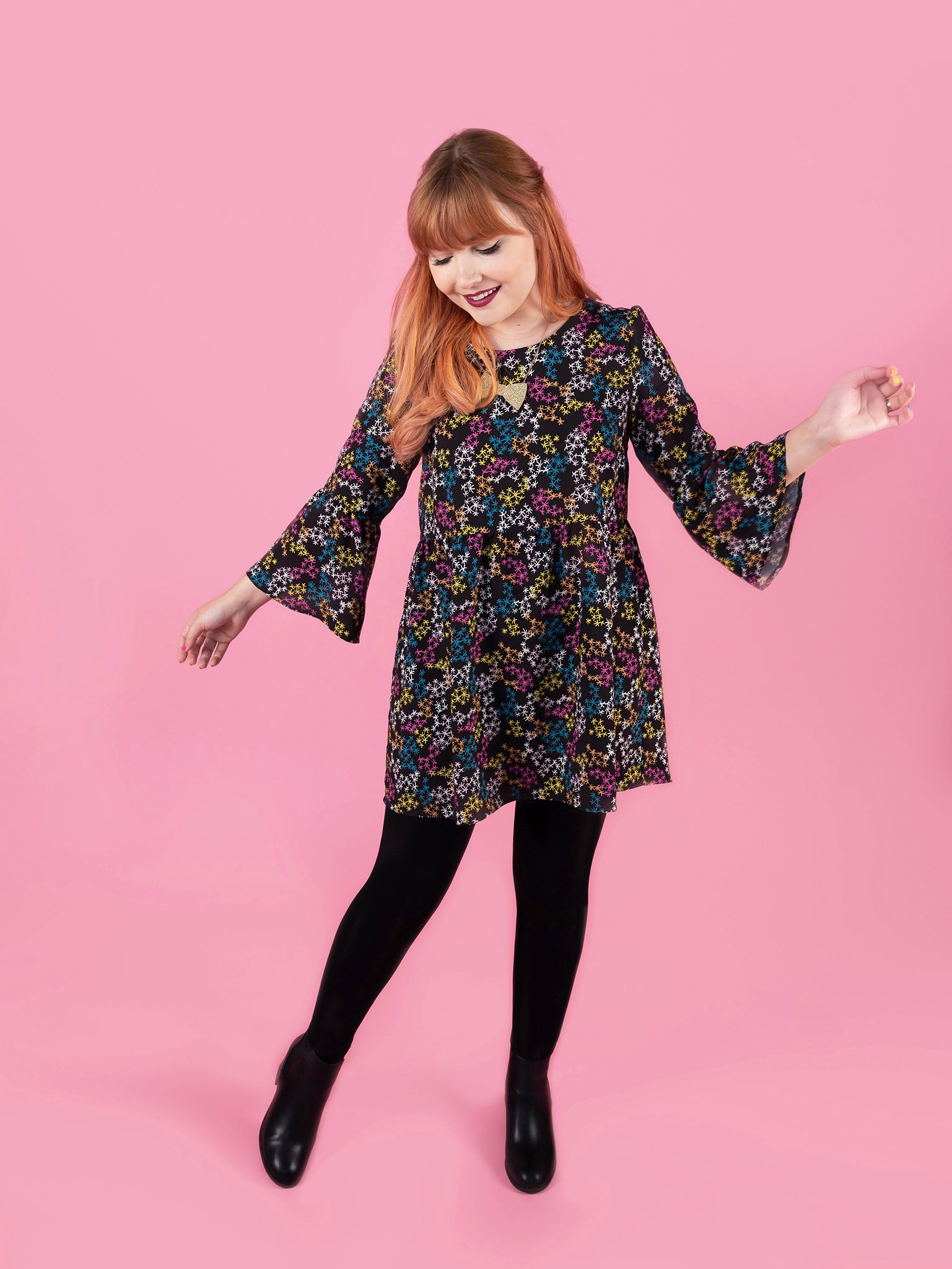 TILLY AND THE BUTTONS INDIGO TOP AND DRESS - JAC’s Fabrics and Crafts