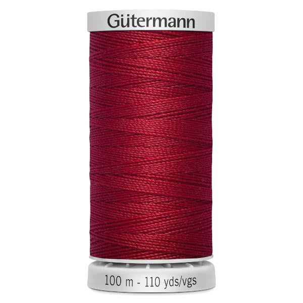 Dark Red Gutermann Extra Strong Thread 100mtr - JAC’s Fabrics and Crafts